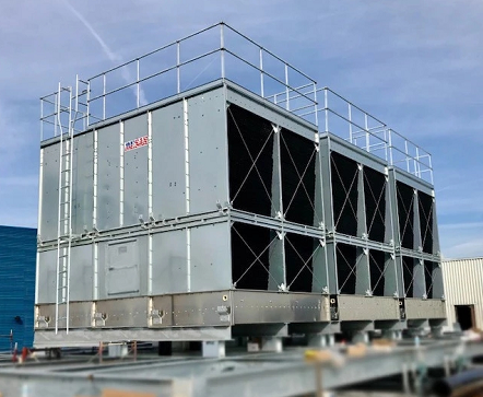 馬利橫流方型冷卻塔SC-300L電機(jī)/風(fēng)機(jī)/減速器/填料大更換！